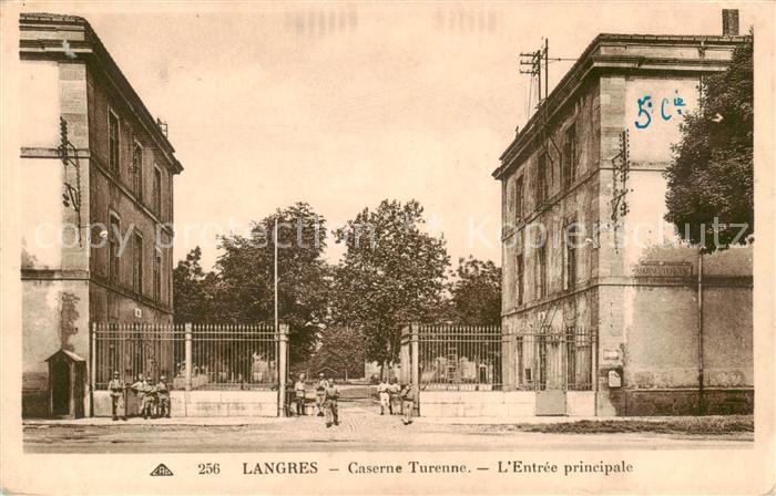 Langres 52 Caserne Turenne L’Entree principale