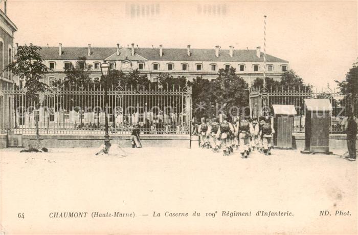 Chaumont 41-sur-Loire CHATEAU La Caserne du 109e Regiment d infanterie