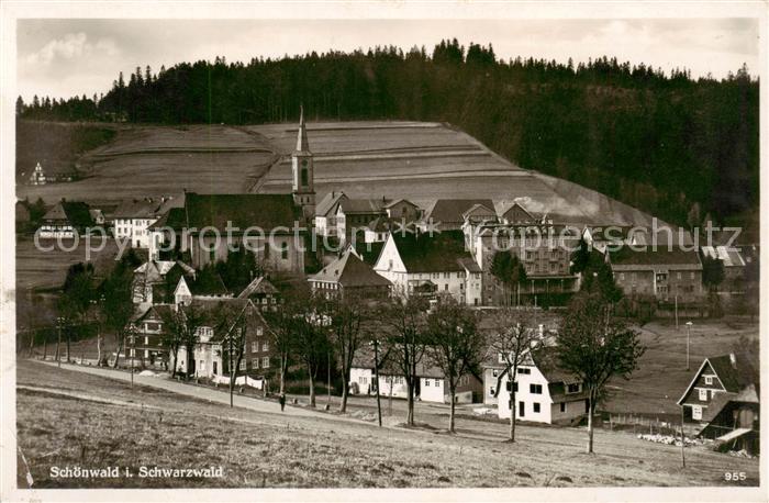 Schoenwald Schwarzwald Ortsansicht