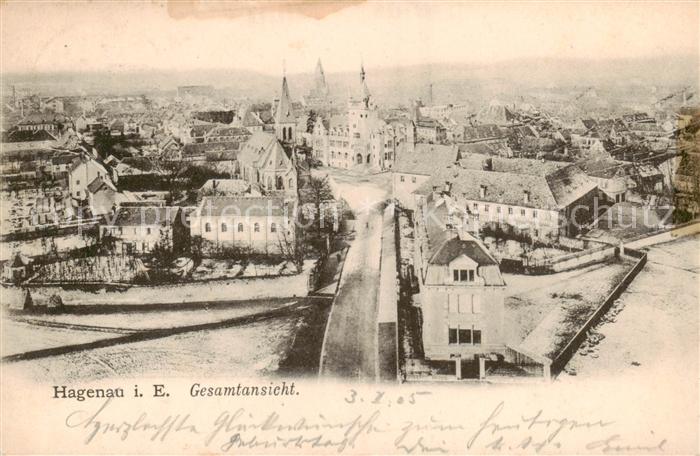 Hagenau 67 Elsass Panorama