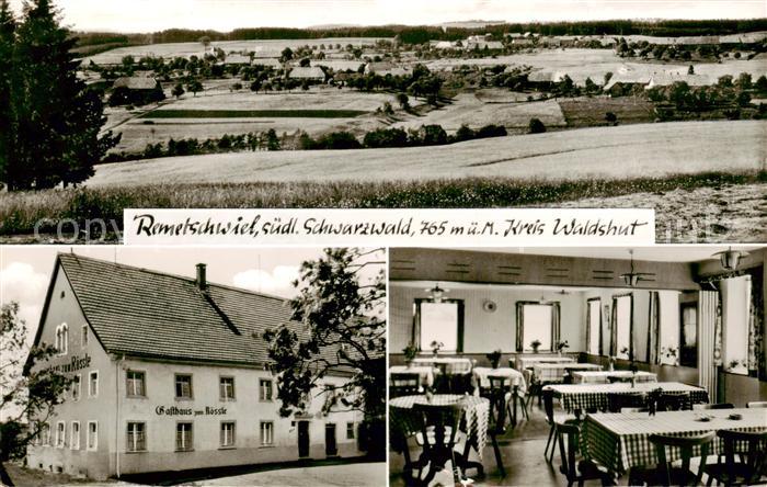 Remetschwiel Panorama Gasthaus zum Roessle Gaststube