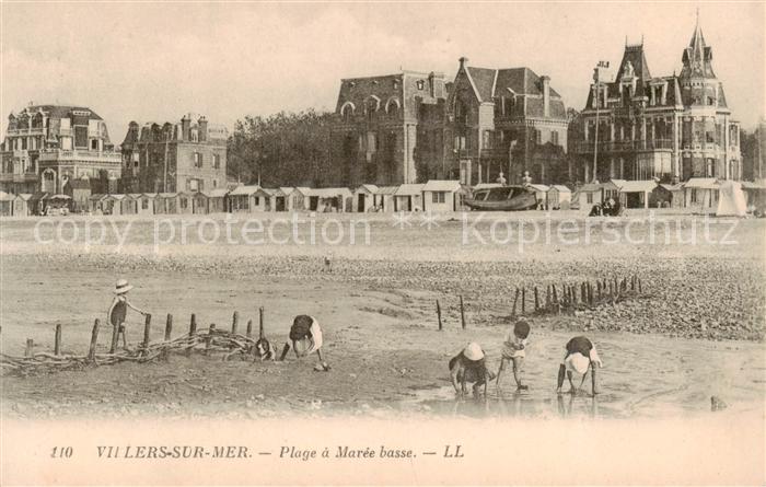 Villers-sur-Mer 14 Calvados Plage a Maree basse