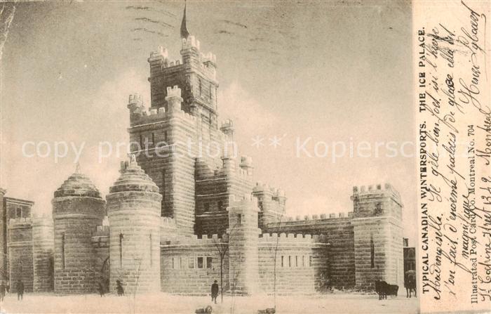 Montreal Quebec The Ice Palace