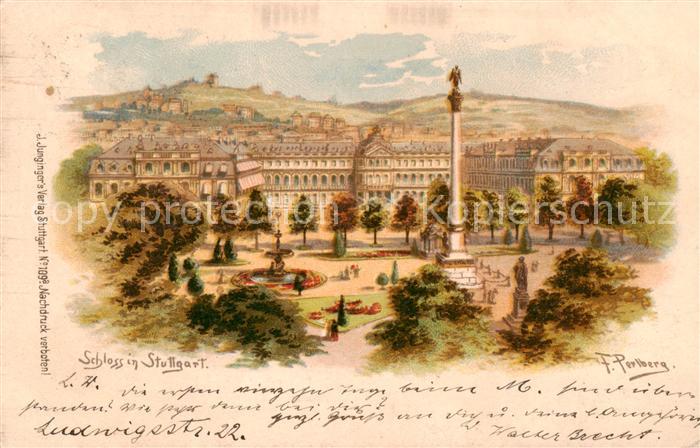 STUTTGART  CITY Schloss