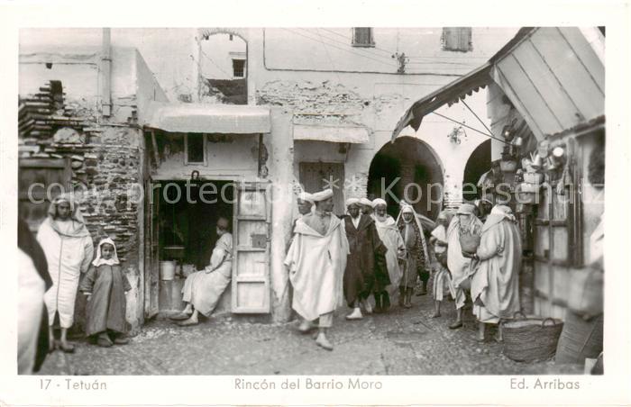 Tetuan Tetouan Maroc Rincon del Barrio Moro