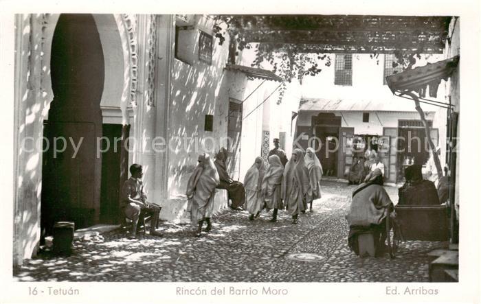 Tetuan Tetouan Maroc Rincon del Barrio Moro