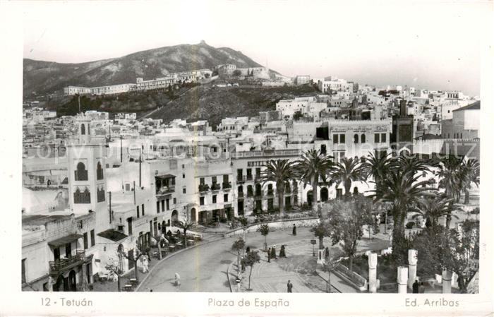 Tetuan Tetouan Maroc Plaza de Espana