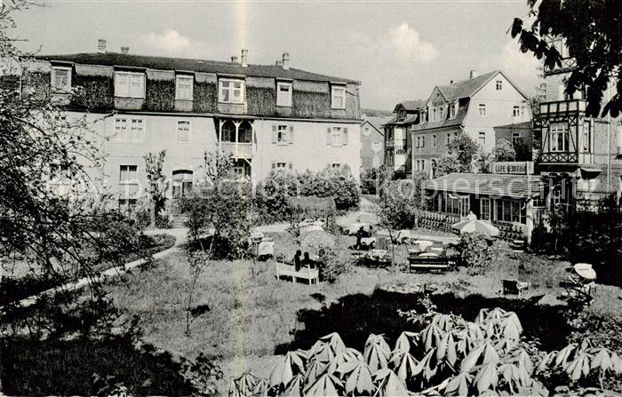 Bad Salzschlirf Pension Cafe Germania Garten Liegewiese