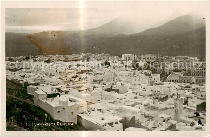 Tetuan Tetouan Maroc Vista general