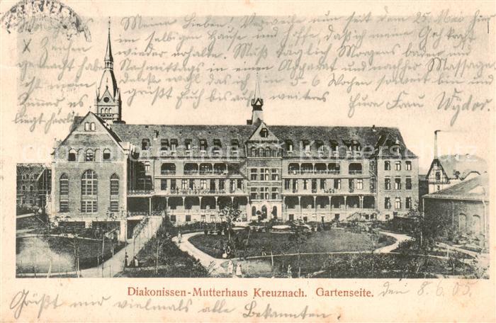 Kreuznach Bad Diakonissen Mutterhaus Gartenseite