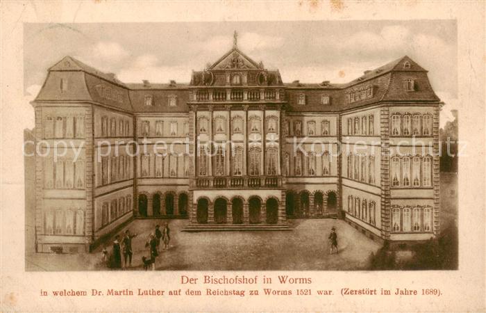 Worms Rhein Bischofshof