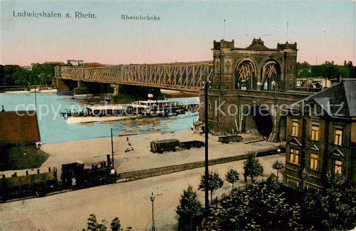 Ludwigshafen  Rhein Rheinbruecke