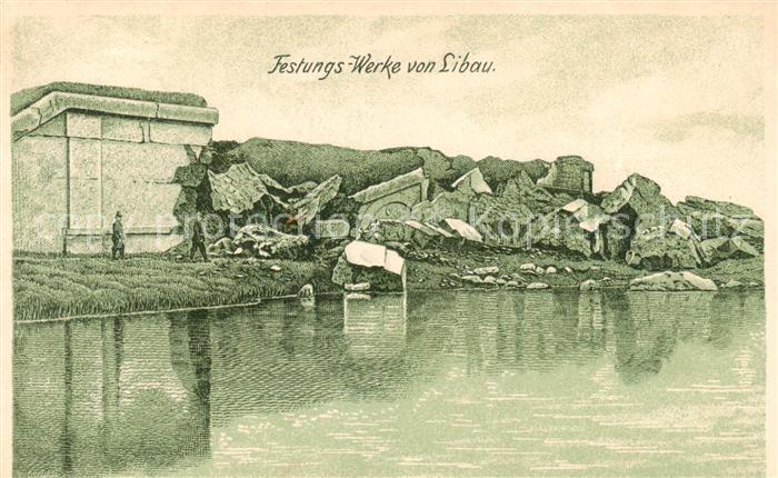 Libau Liepaja Festungs Werke