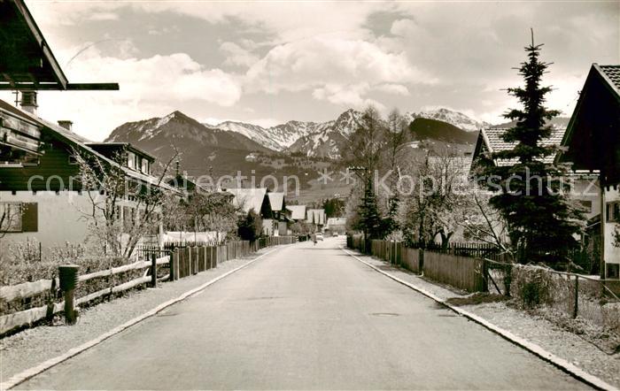 Sonthofen  Oberallgaeu Ostrachstrasse Allgaeuer Alpen