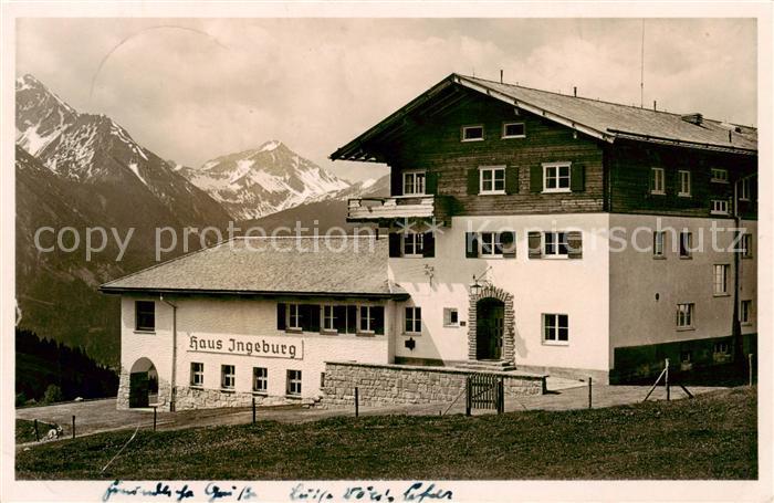 Oberjoch Bad Hindelang Gasthof Pension Haus Ingeburg Allgaeuer Alpen