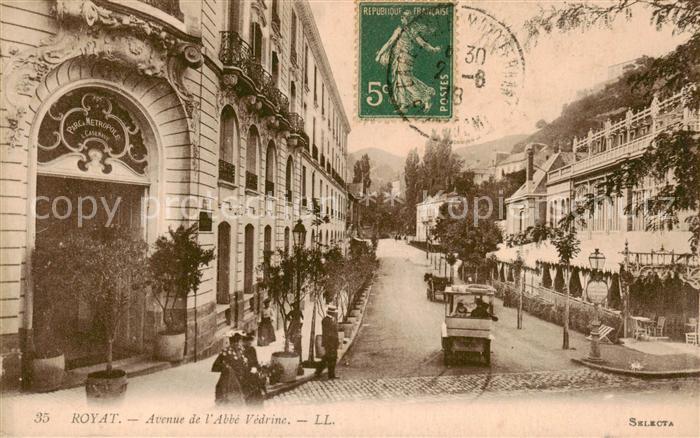 Royat 63-les-Bains Avenue de l Abbé Vedrine