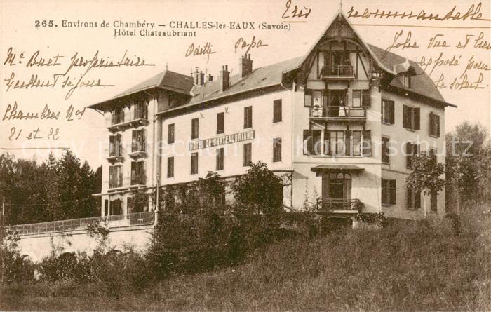 Challes-les-Eaux Hôtel Chateaubriant