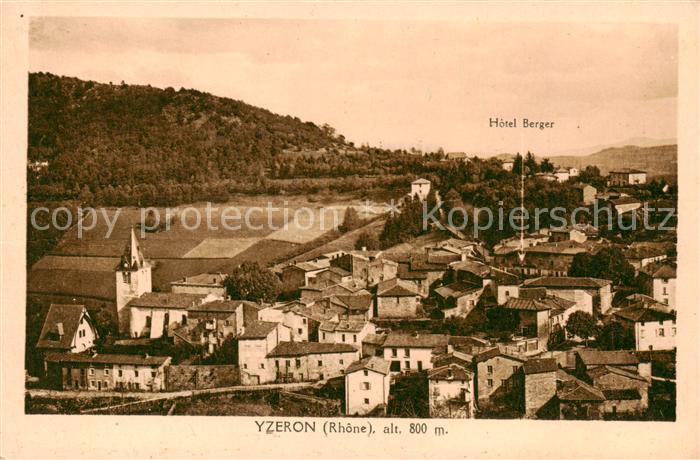 Yzeron Hotel Berger Panorama