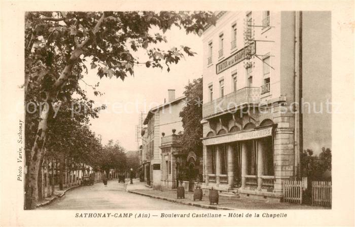 Sathonay-Camp Boulevard Catellane Hotel de la Chapelle