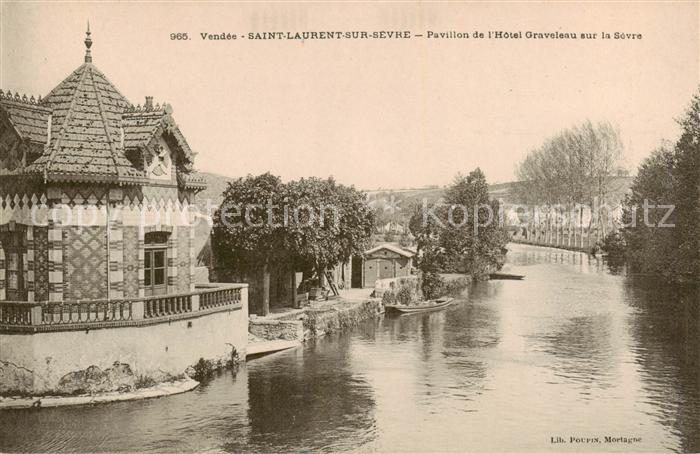 Saint-Laurent-sur-Sevre Pavillon de l’Hotel Graveleau sur la Sevre