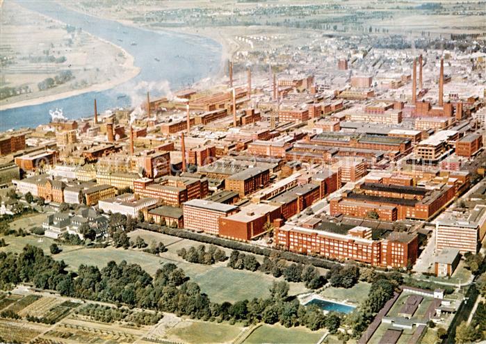 LEVERKUSEN  CITY Fliegeraufnahme