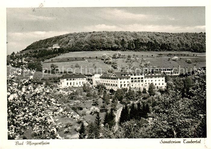 Bad Mergentheim Sanatorium Taubertal