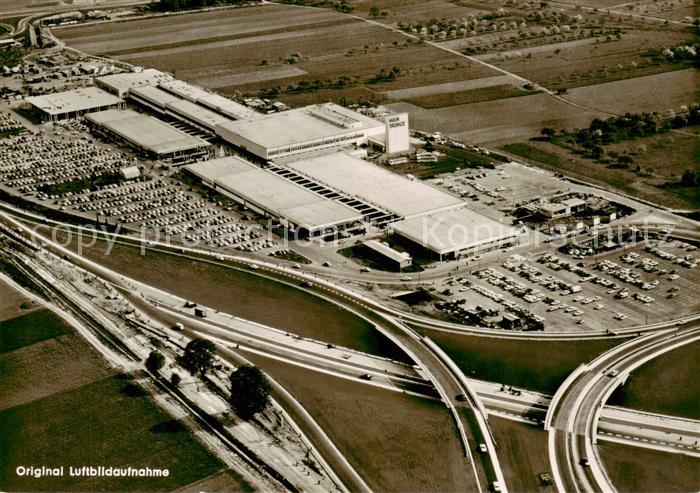Frankfurt Main Einkaufszentrum Fliegeraufnahme