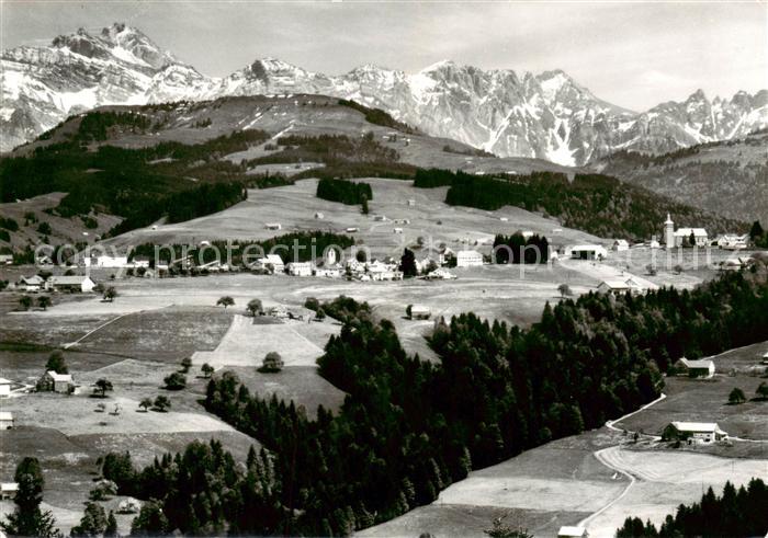 Hemberg SG Fliegeraufnahme mit Alpstein