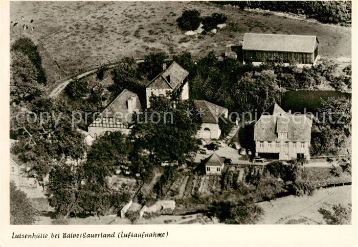 Balve Luisenhuette Fliegeraufnahme