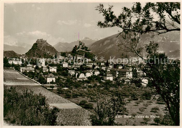 Sion  Sitten Seduno VS Vallee du Rhone