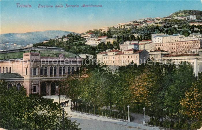 Trieste Triest IT Stazione della ferrovia Meridionale