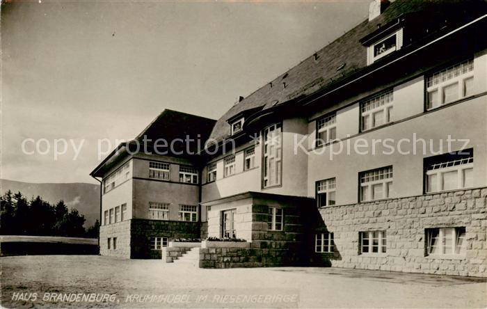 Krummhuebel Karpacz Riesengebirge PL Haus Brandenburg