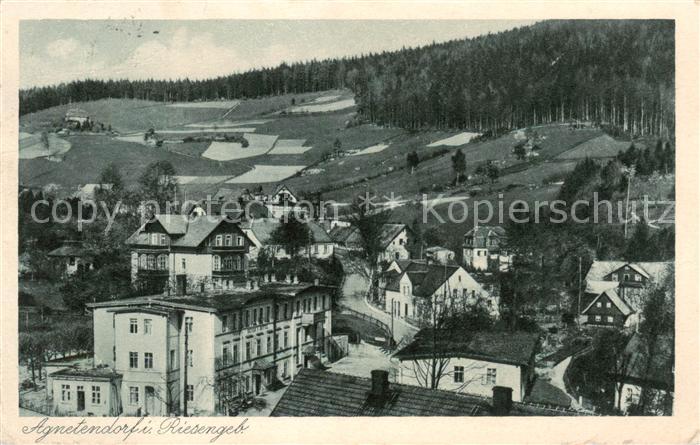 Agnetendorf  Jagniatkow Jelenia Gora Riesengebirge PL Panorama