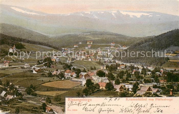 Krummhuebel Karpacz Riesengebirge PL Panorama