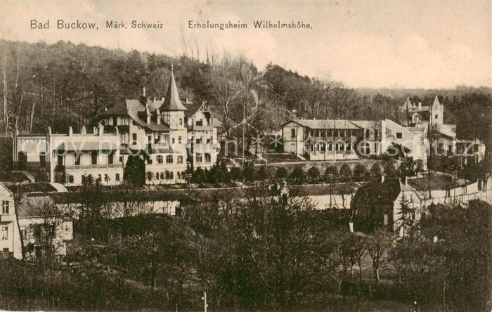 Bad Buckow Maerkische Schweiz Erholungsheim Wilhelmshoehe