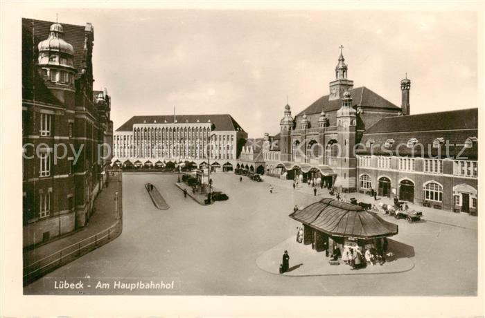 LueBECK  CITY Am Hauptbahnhof