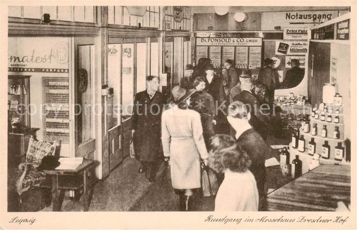 LEIPZIG Sachsen Messehaus Dresdener Hof