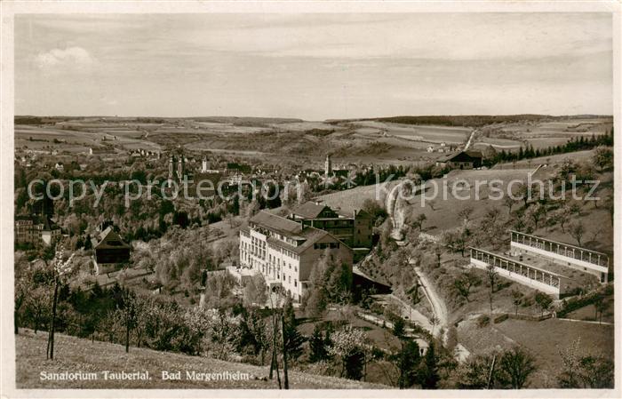 Bad Mergentheim Sanatorium Taubertal Panorama