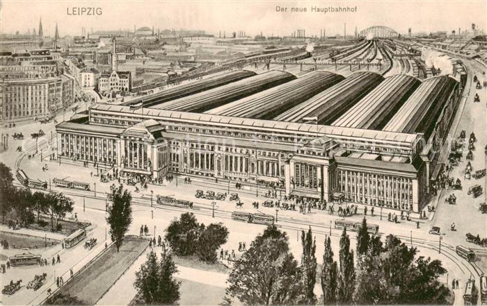 LEIPZIG Sachsen Bahnhof