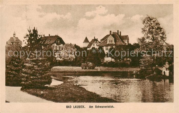 Bad Lausick Partie am Schwanenteich