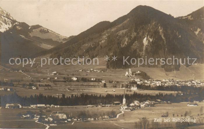 Zell Ruhpolding Panorama