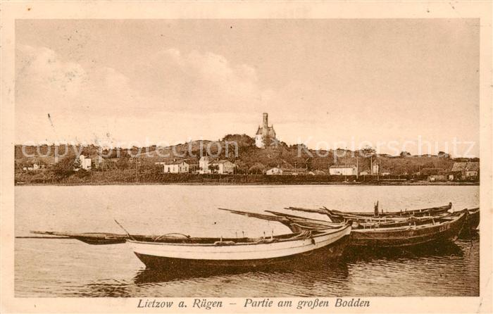 Lietzow  Ruegen Partie am grossen Bodden