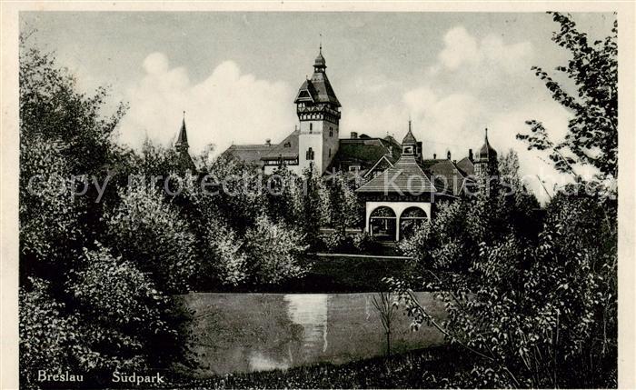 Breslau Niederschlesien Suedpark