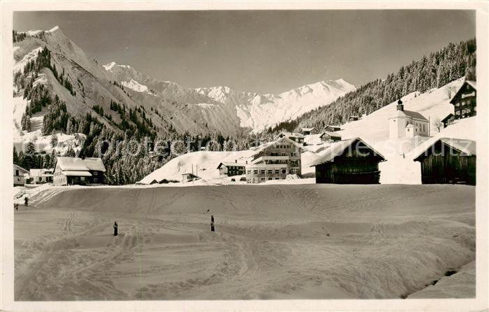 Bad-Mittelberg Baad-Mittelberg Kleinwalsertal AT mit Sterzeljoch