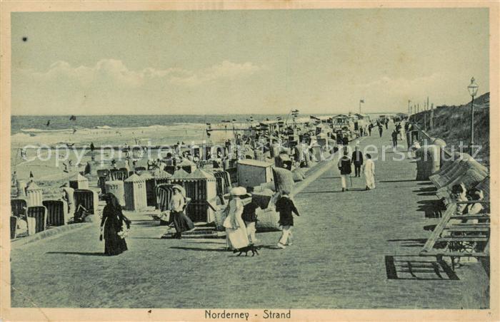Norderney Nordseebad Strandpartie