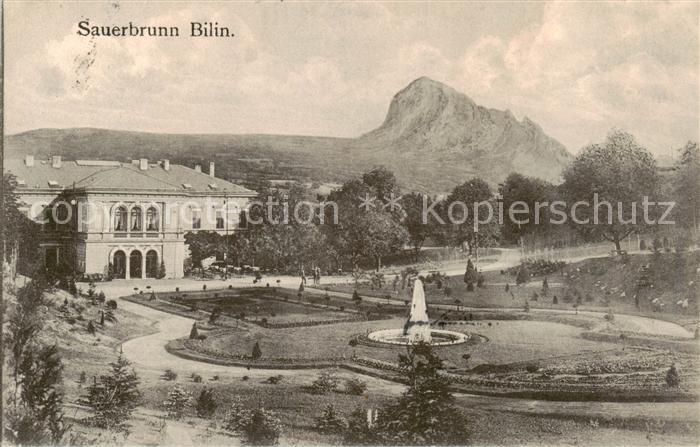 Sauerbrunn Bilin Bilina CZ Panorama