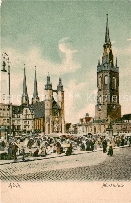 Halle Saale Marktplatz