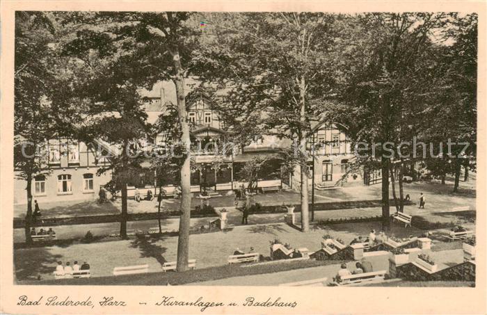 Bad Suderode Kuranlagen und Badehaus