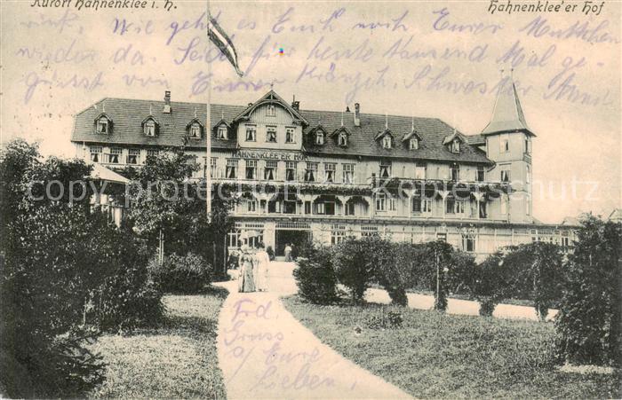 Hahnenklee-Bockswiese Harz Hahnenkleer Hof