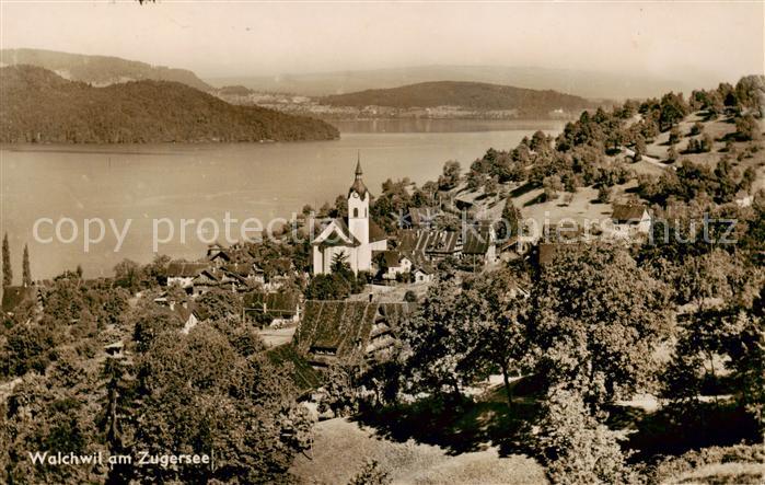 Walchwil ZG am Zugersee Panorama
